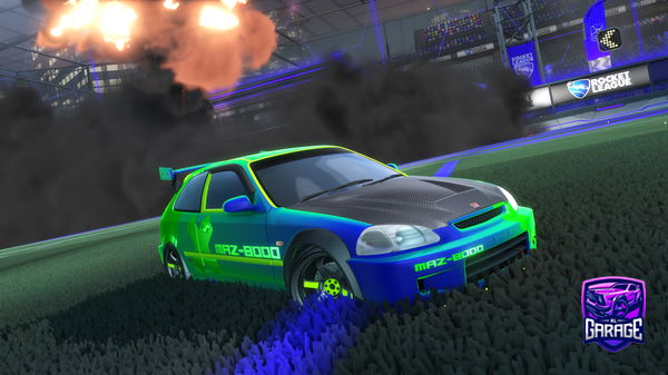 A Rocket League car design from Namenlos