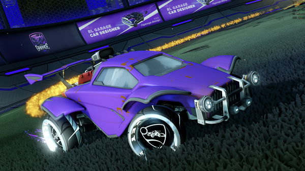 A Rocket League car design from TheStank