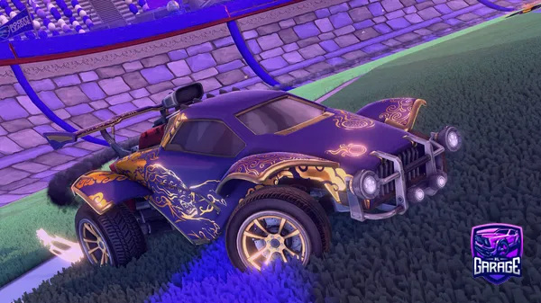 A Rocket League car design from romulinz