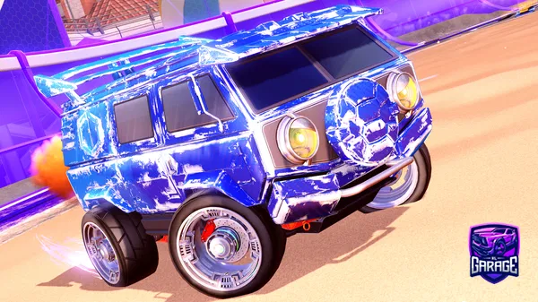 A Rocket League car design from TTVLiamHIM101
