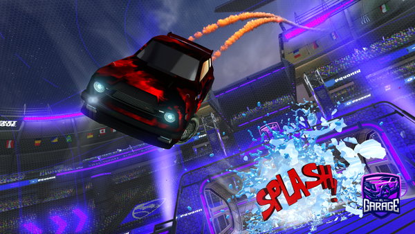 A Rocket League car design from bogdyrma
