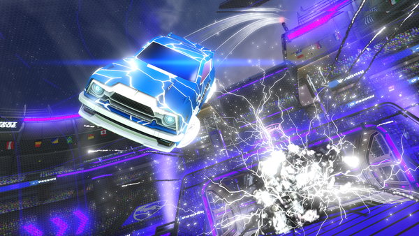 A Rocket League car design from sisicitroen