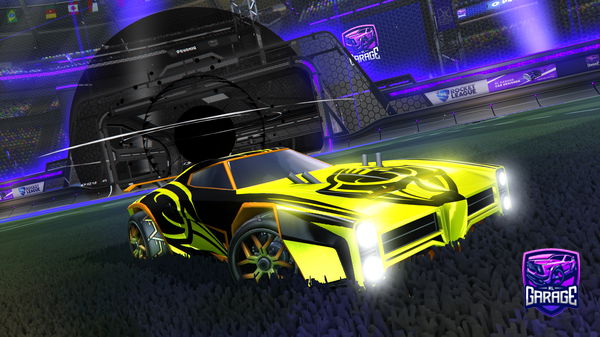 A Rocket League car design from Unlegendary