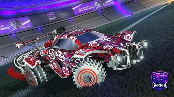 A Rocket League car design from ChappyDaBoi3