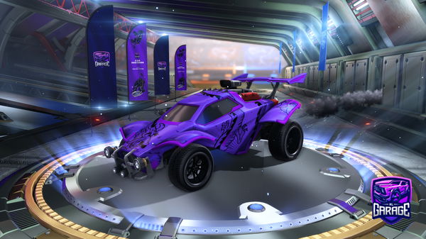 A Rocket League car design from DamagingActor79