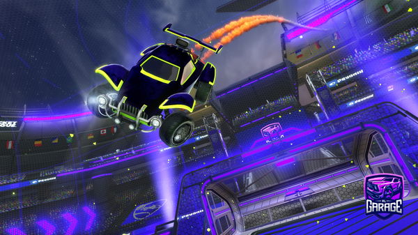 A Rocket League car design from Gamer4501