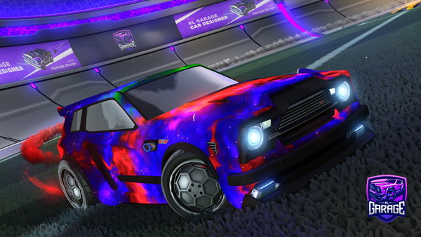 A Rocket League car design from MR27I-