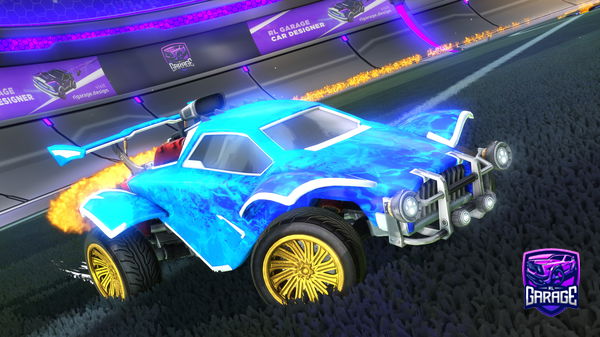 A Rocket League car design from TBT_Donut