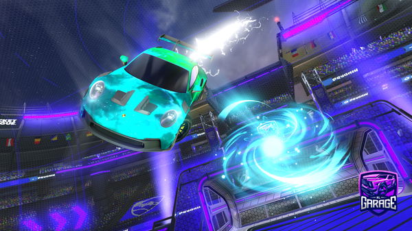 A Rocket League car design from HaydenDunstan