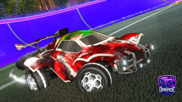A Rocket League car design from htany