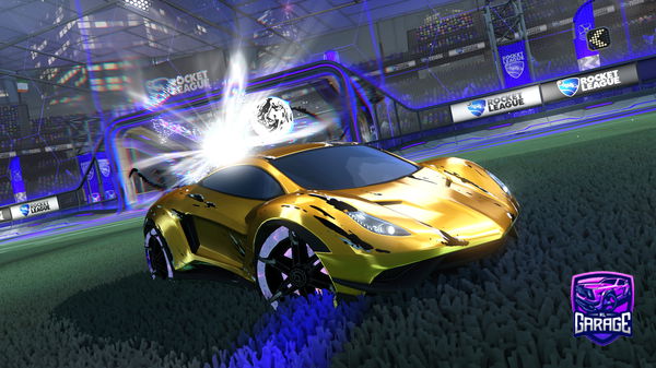 A Rocket League car design from Zr4me