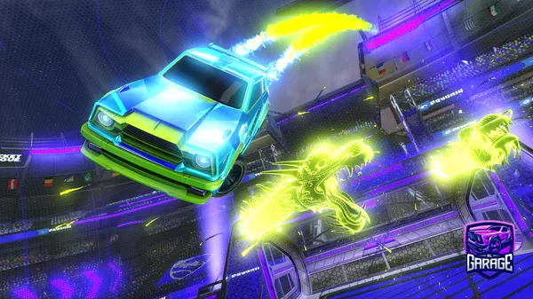 A Rocket League car design from derKonok