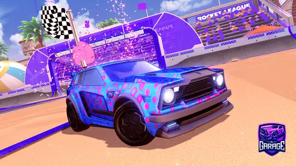 A Rocket League car design from OutsideWren3769