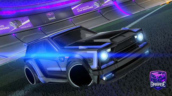 A Rocket League car design from da_bu01