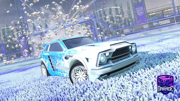 A Rocket League car design from vamosovic