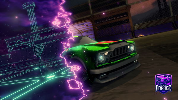 A Rocket League car design from zorgaam