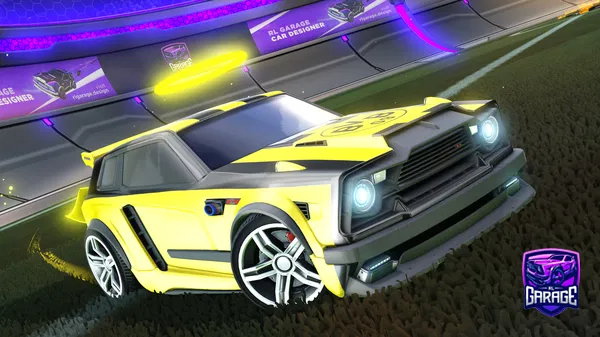 A Rocket League car design from Miniliz87