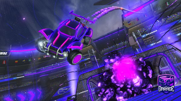 A Rocket League car design from Donnie123456789