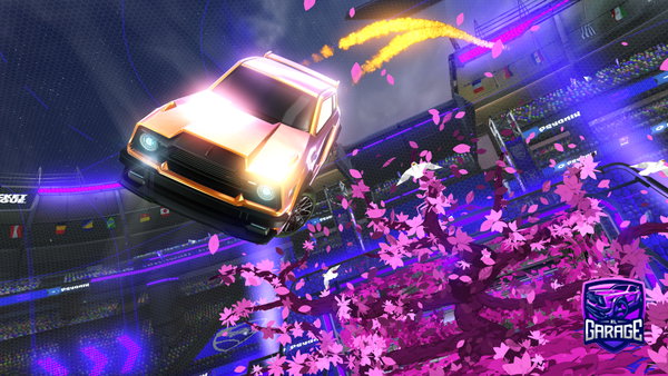 A Rocket League car design from FrezzyGoldBoy