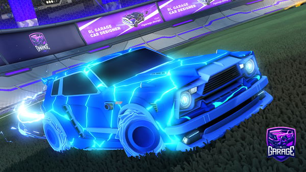 A Rocket League car design from squeak1234