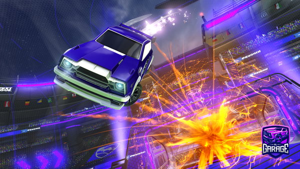 A Rocket League car design from omarali2020