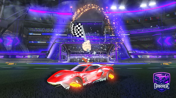 A Rocket League car design from Redgamerwolfie