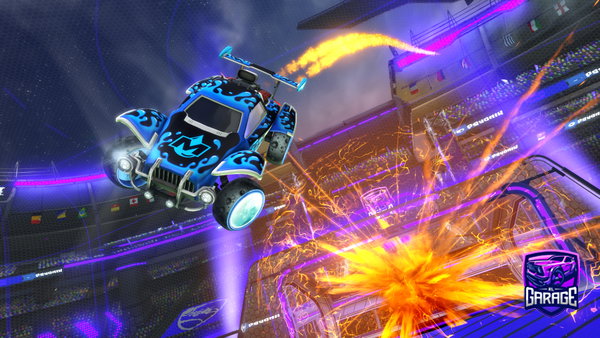 A Rocket League car design from ILLEGAL_P0TAT0