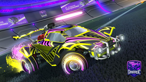 A Rocket League car design from quollguy36