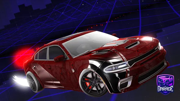 A Rocket League car design from MTGX