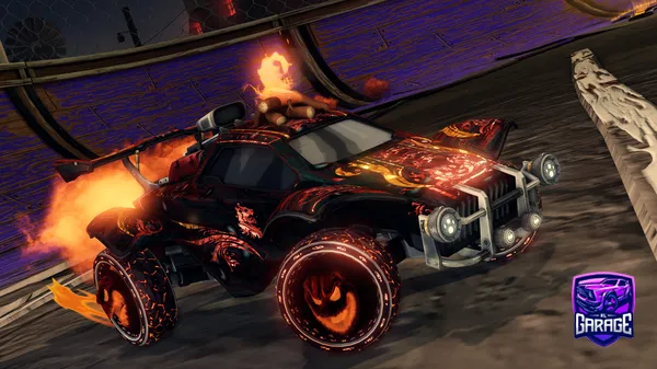 A Rocket League car design from GmFunk