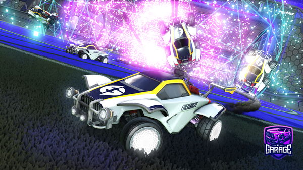 A Rocket League car design from Nyrocs