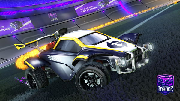 A Rocket League car design from Verrkami