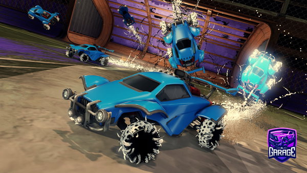 A Rocket League car design from Toozklot