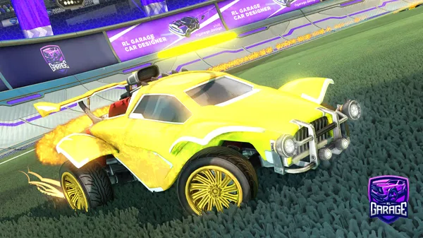 A Rocket League car design from yummychesburger