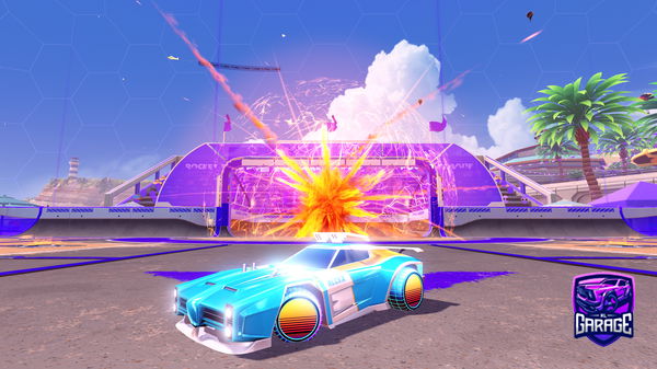 A Rocket League car design from CorryV2