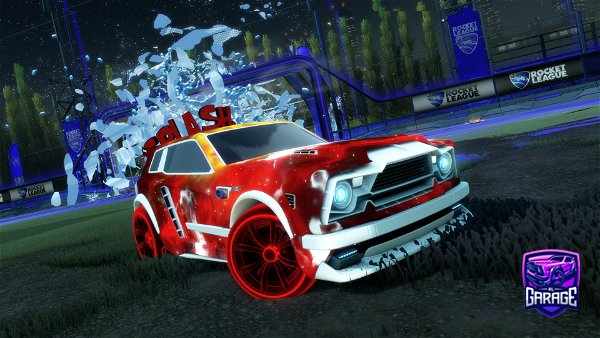 A Rocket League car design from TheRealNiteRex