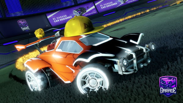 A Rocket League car design from Keizanx