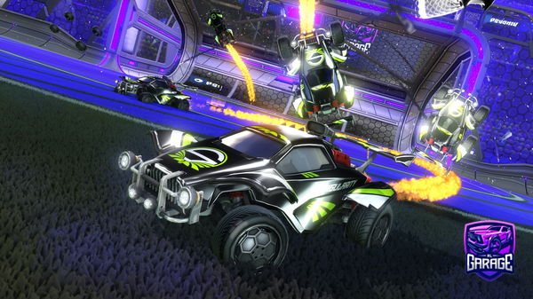 A Rocket League car design from Tygo1205