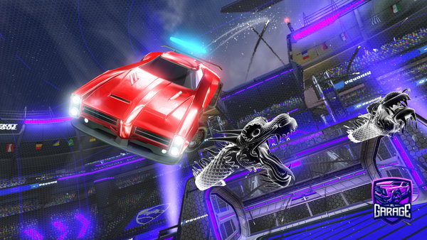 A Rocket League car design from Goldkargashik