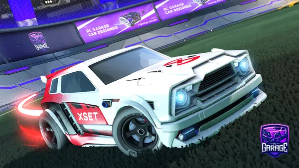 A Rocket League car design from oogweii