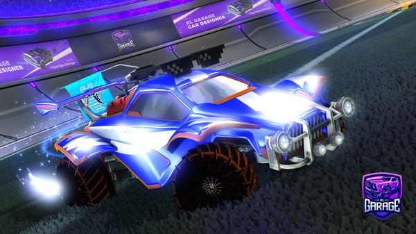 A Rocket League car design from IIINOVIXIII