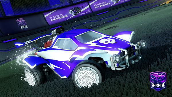A Rocket League car design from Blick3
