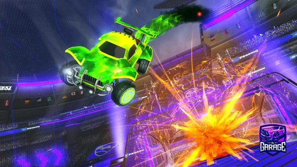 A Rocket League car design from Yahyadaviddandachi69