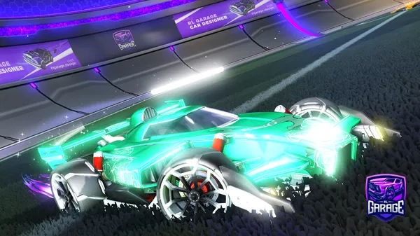 A Rocket League car design from dangerduck