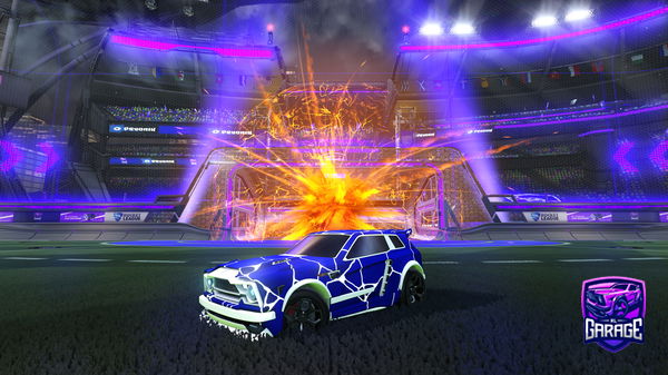 A Rocket League car design from Jesuisfr21