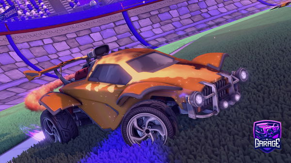 A Rocket League car design from TheKingKerellos