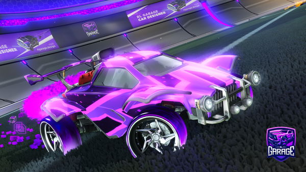 A Rocket League car design from Foo515