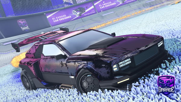 A Rocket League car design from Xander_LOL