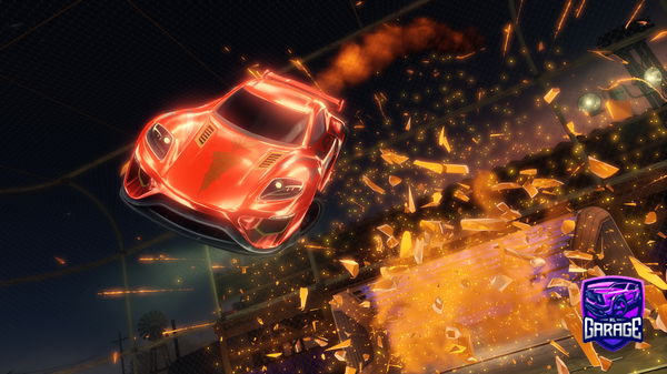 A Rocket League car design from Stealth_crystal9