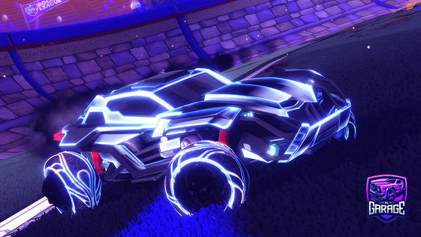 A Rocket League car design from Kirbyrocket